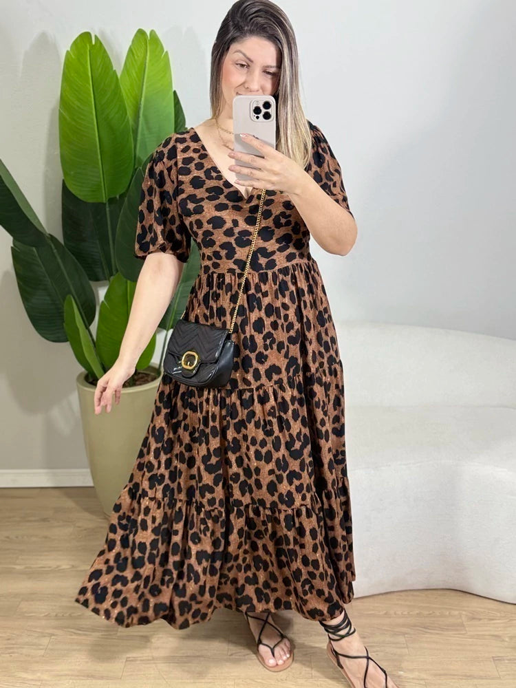 VESTIDO VIVI MANGA CURTA