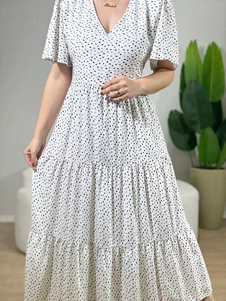 VESTIDO VIVI MANGA CURTA