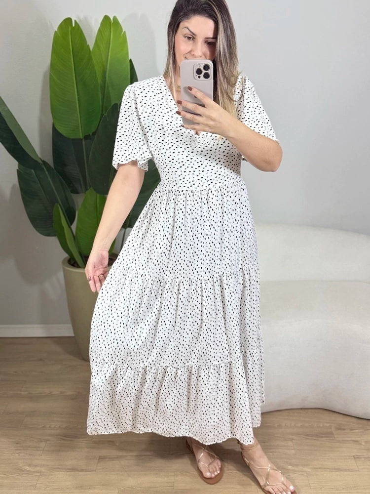 VESTIDO VIVI MANGA CURTA